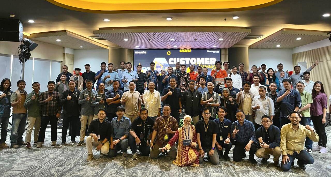 Sinergi Komatsu dan United Tractors Tingkatkan Edukasi Perawatan Unit melalui Customer Training